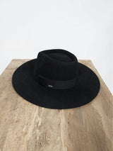 Brixton joanna felt hat, black