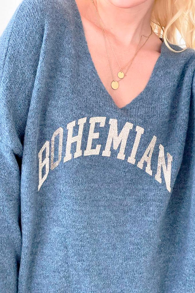 Bohemiana jumper, blue
