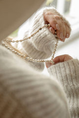 Warm hug mohair knit, grey